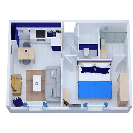 Apartment Machines De L'ile - Fibre - Netflix - T2 La Tour Nantes